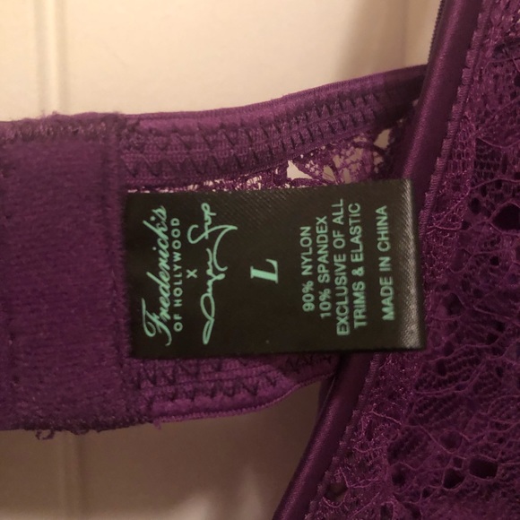 NWT Frederick’s of Hollywood SATIN/LACE -L - Picture 4 of 4